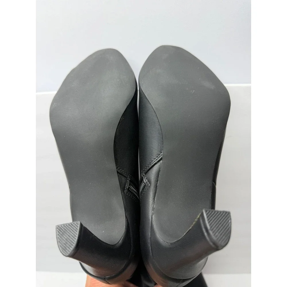 Madden Girl Women's Decode Over-The-Knee Dress Boots Black Size 8.5 NWT/BOX